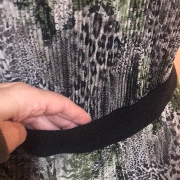 Peter Nygard animal print camouflage summer sheer dress - Picture 6 of 8